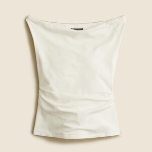 J. Crew Off-the-Shoulder Cream Tank Top
